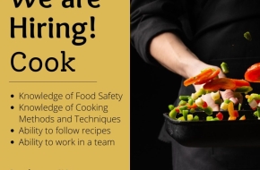 COOK HIRING!!!